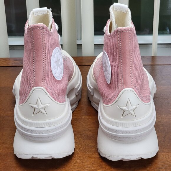 Converse Women's Run Star Legacy CX Hi Canvas A00873C Rush Pink Multi Sizes - Picture 4 of 12